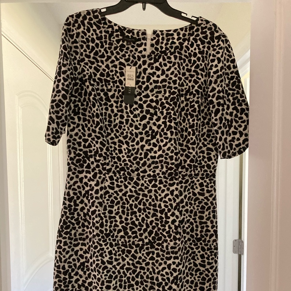 Animal print dress